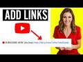 MUST KNOW Trick For Adding Clickable Links to YouTube Description (+ CLICKABLE LINKS TO YOUR VIDEOS)