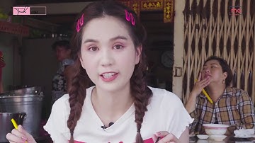 Ngọc Trinh - My Day #14   Mì Vịt Tiềm Siêu Ngon Cùng Cô Bé Ăn Hàng