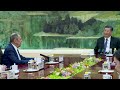 С.Лавров и Си Цзиньпин, Пекин, 9 апреля 2024 года