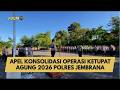 APEL KONSOLIDASI OPERASI KETUPAT AGUNG 2026 POLRES JEMBRANA