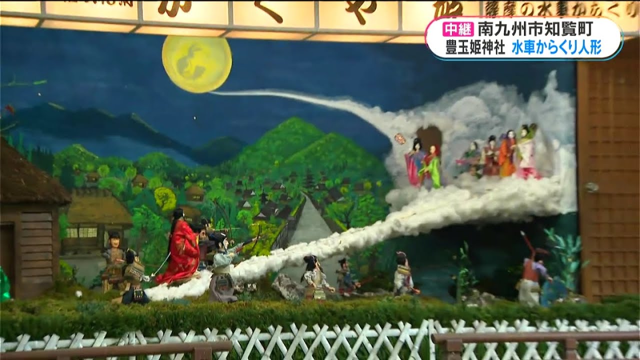 Traditional Waterwheel Automata Featuring 