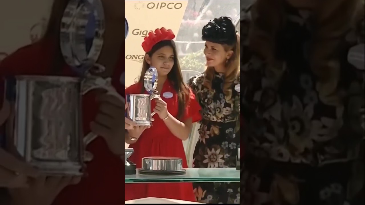 Princess Haya Bint Hussein And her daughter Princess Al Jalila Bint Mohammed 