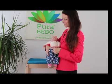How to change the cloth diaper with only one hand