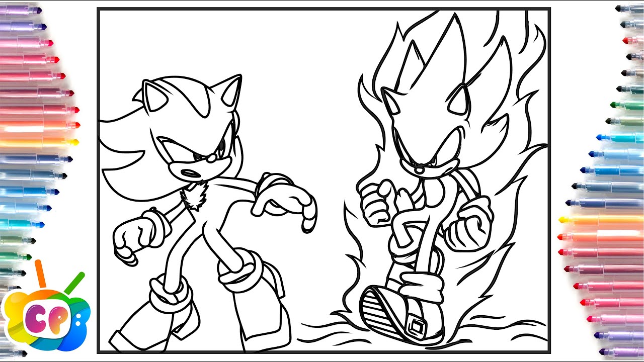 Silver Sonic Coloring Pages - Get Coloring Pages