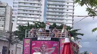 Mc jp no bloco da Lexa carnaval São Paulo 2023