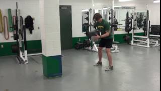 Clarkson University Strength & Conditioning - Alt Front Twist Throw