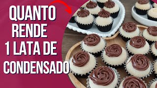 QUANTO RENDE 1 CAIXA LATA DE LEITE CONDENSADO SABOR NINHO COM PRECOS