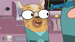 Space drums | Commander Clark | Full episode Season 1 | Cartoons for Kids