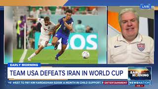 World Soccer Talk appearance on NewsNation, November 30, 2022