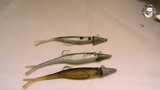 How to ride a vinyl lure with a jig head. || Soft lure mount. screenshot 4