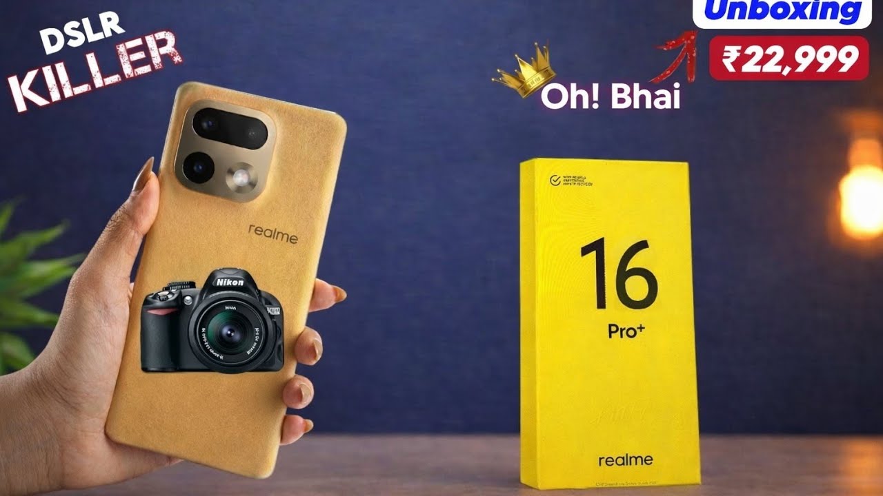 Realme 16 Pro 5G Unboxing Review | Camera Test| Realme 16 Pro Plus 5G Launch Date in India GPrice
