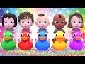 ABC Song &amp; Five Little Monkeys Jumping On The Bed + more Nursery Rhymes &amp; Kids Songs | Kindergarten