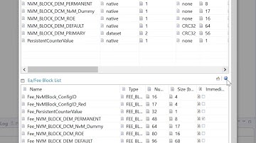 EB tresos Tutorial 6 Memory stack editor