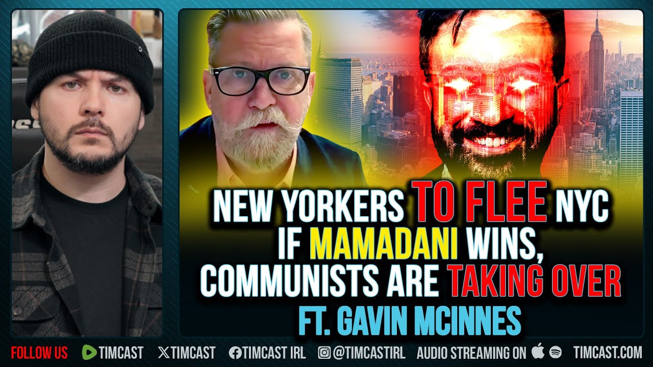 New Yorkers TO FLEE NYC If Mamadani Wins, Communists Are TAKING OVER ft. Gavin McInnes - YouTube