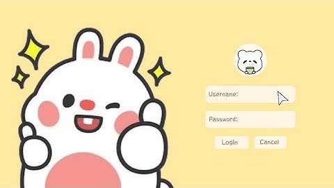 Cute Intro Template No Text [Bunny themed] 🐰