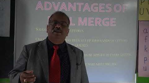 Class 6 Computer Mail Merge