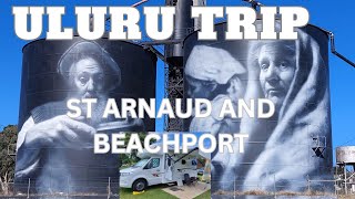 MOTORHOME TRAVELS - ULURU TRIP - ST ARNAUD AND BEACHPORT