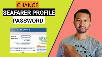 Change Seafarer Profile Password | Updation of Seafare Password | Debasish Borah