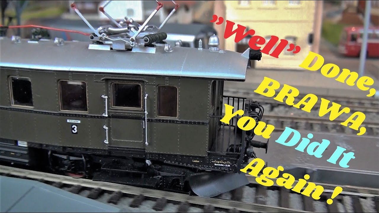 🇩🇪 BRAWA 44148 H0 BR Rübezahl ET89 ELT 1017 with snow plow Another Senzation Distaster Factory Ready