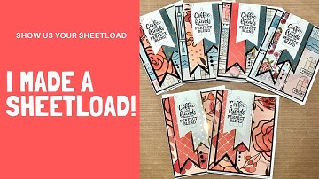 I made another Sheetload! -June