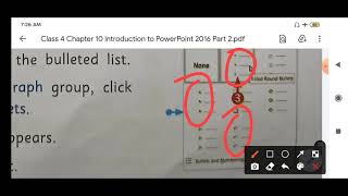 Class 4 Chapter 10 Introduction to PowerPoint 2016 part 2