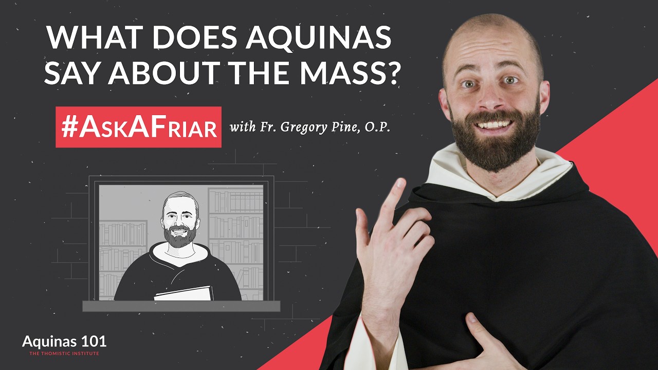 Fr. Gregory Pine Explains the Order of the Mass #AskAFriar (Aquinas 101)