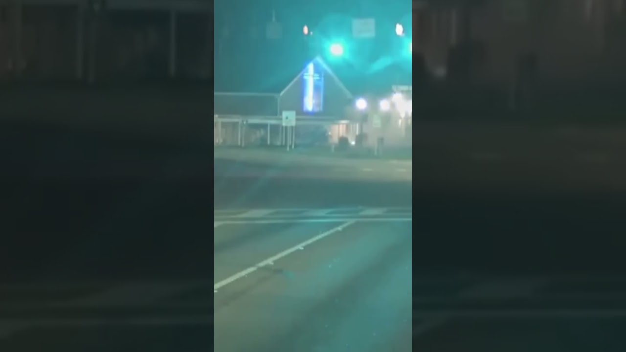 This is the moment a man crashed his car into a church in Florida