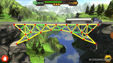 Bridge Construction Simulator Level 28 Medium