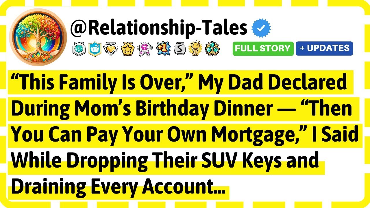 “This Family Is Over,” My Dad Declared During Mom’s Birthday Dinner — “Then You Can Pay Your Own