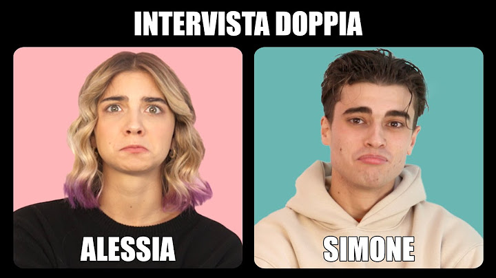 INTERVISTA DOPPIA CON @AlessiaLanza