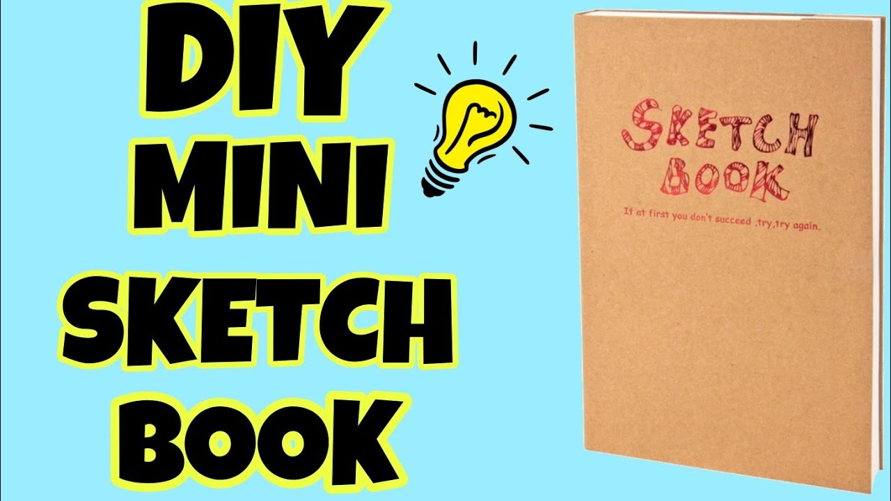 Diy Sketch Book, How to make Sketch Book at home easy