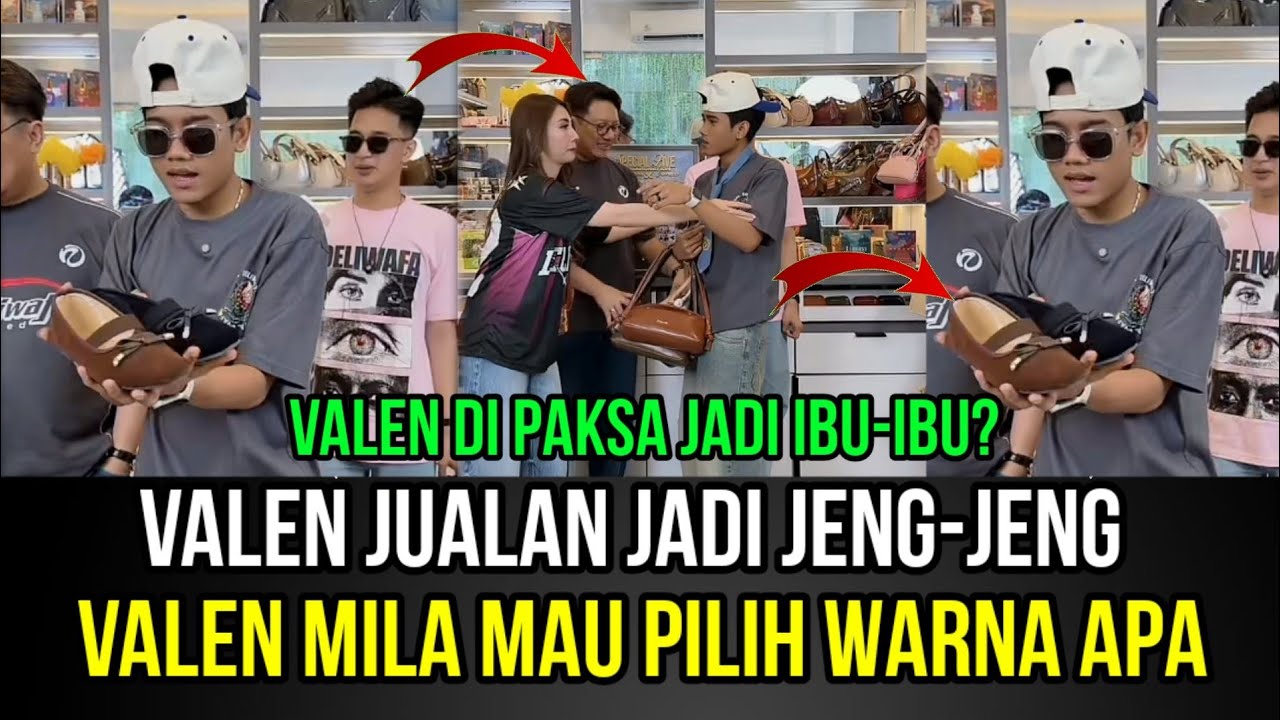 NGAKAK! Valen Jualan Jadi Ibu-ibu, Valen Tawarkan Mila Mau Pilih Mana!