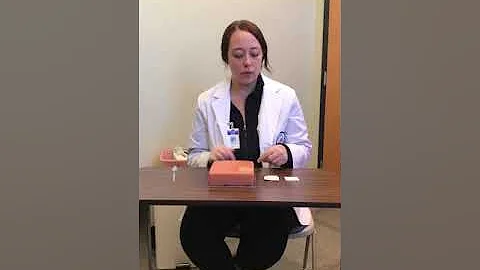 Demonstrating an Intramuscular Injection Mary Carlson