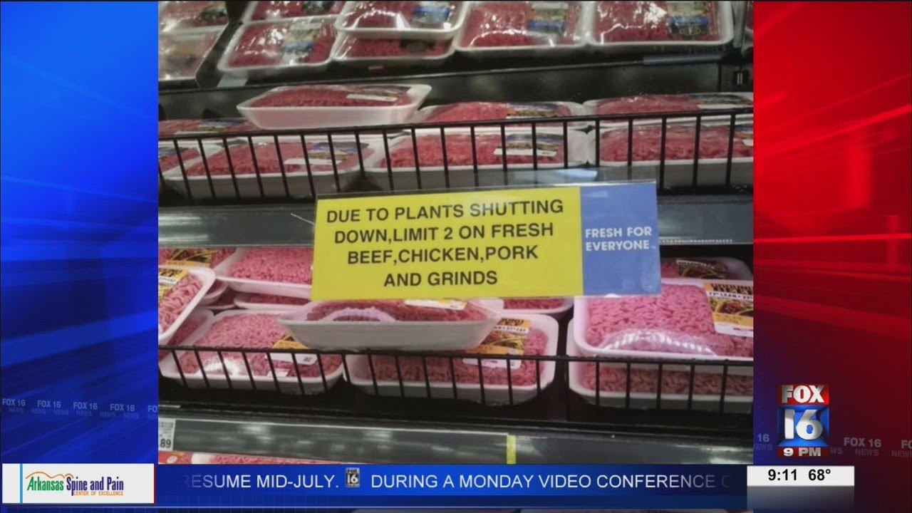 Kroger to limit meat purchases due to possible shortage YouTube
