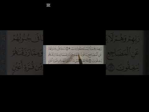 اعراب تتجافى جنوبهم عن المضاجع يدعون ربهم خوفا وطمعا ومما رزقناهم ينفقون السجدة 16