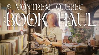 Montreal Book Haul  new French books to add to your TBR!