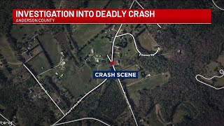 Coroner: Teen killed in overnight crash in Anderson County