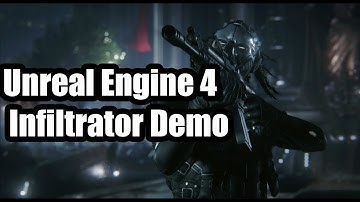 Unreal Engine 4 Infiltrator Demo Running Real Time On A High Spec PC - Incredible Graphics