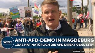 SACHSEN-ANHALT: Demo gegen AFD in Magdeburg! Polizei meldet 4000 Teilnehmer