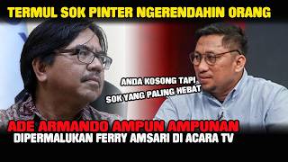 Detik Detik Ade Armando Mantan Dosen UI Dipermalukan Segini Parahnya