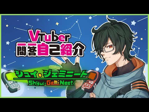 【自己紹介】リアルで双子なVtuber(弟) 一問一答自己紹介 【シュイ・ジェミニート/新人Vtuber】
