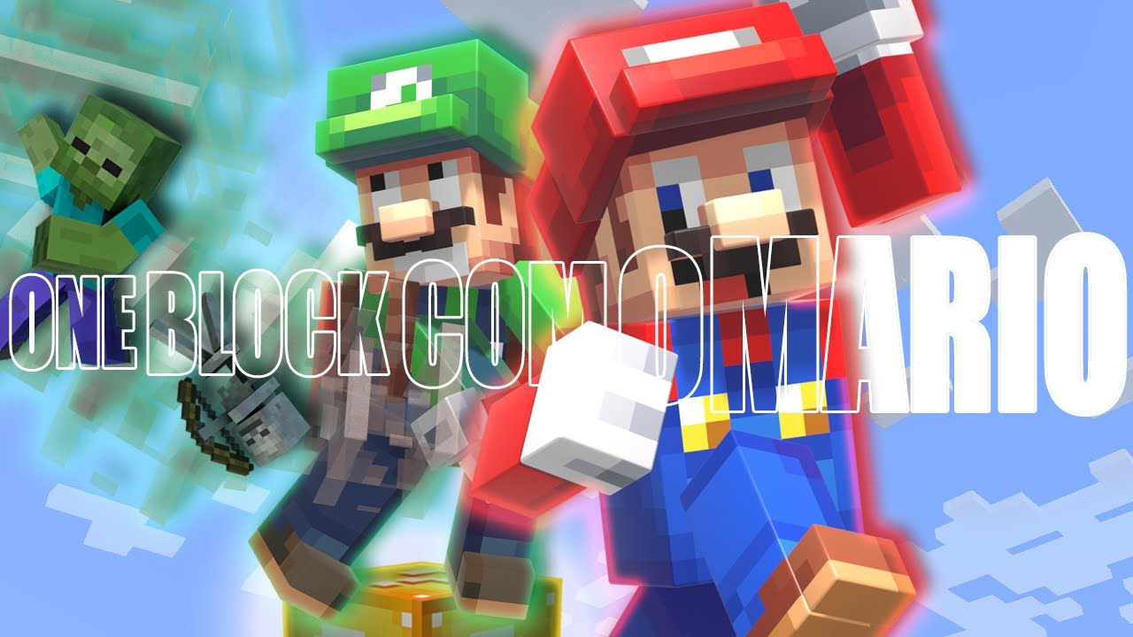 SOBREVIVENDO NO ONE BLOCK DE SUPER MARIO