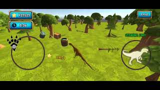 DINOSAUR SIMULATOR DINO WORLD - COMPSOGNATHUS GAMEPLAY  screenshot 2