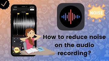 How to reduce noise on the audio recording on Voice Recorder & Memos Pro?