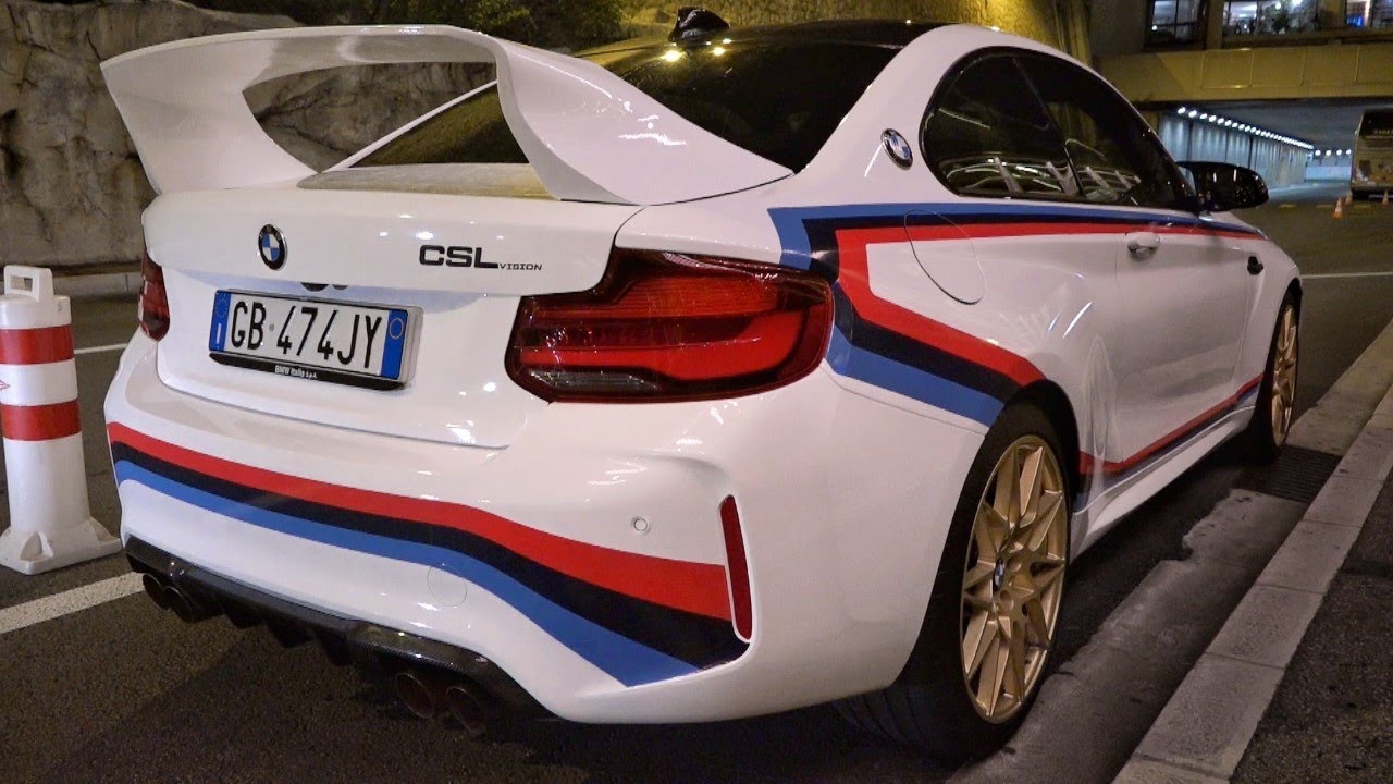 1 OF 1 BMW M2 CSL VISION !! La BMW inconnue... 👀 - YouTube