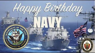 US Navy Birthday Video AFRH-G 2020