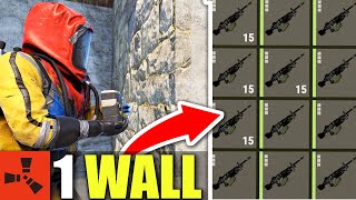 This LOOT ROOM was FILLED with M2's & MORE!! - Rust Raiding