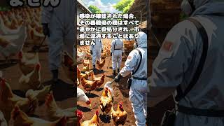 【日常生活の雑学】鳥インフルエンザ #shorts