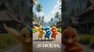 Joget 3 Ekor Anak Bebek Lucu