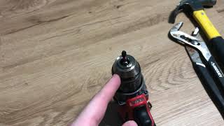 How to remove stuck bit from drill